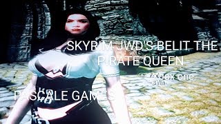 SKYRIM JWD'S BELIT THE PIRATE QUEEN (UNP) FOLLOWER MOD