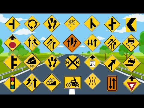 Top 60 Road Signs You MUST Know to Pass Your Driving Test 🚦✅