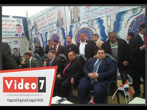 مؤتمر لدعم الرئيس السيسى لفترة رئاسة ثانية بصا الحجر بالغربية ‎