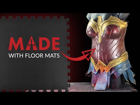 How to make Wonder Woman Cosplay Armor - Wonder Woman Breastplate | Cosplay Apprentice