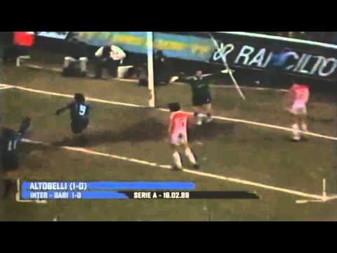 Serie A 1985-1986, day 21 Inter - Bari 1-0 (Altobelli)