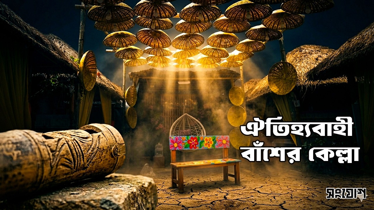 বাঁশে নির্মিত বিলাসবহুল রেস্টুরেন্ট