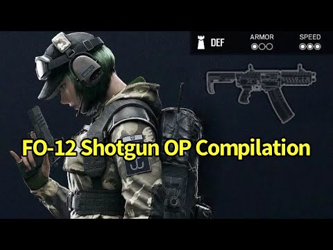 Ela’s shotgun is BROKEN! (FO-12 Shotgun Compilation)