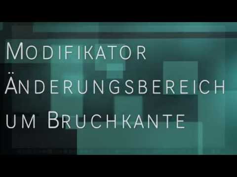 Vectorworks Landschaft - Geländemodell / Änderungsbereich um Bruchkante