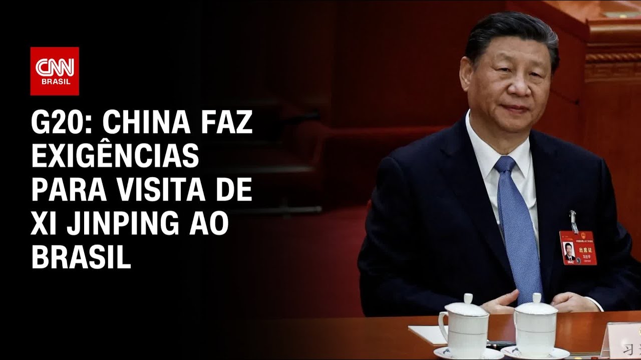 G20: China faz exigências para visita de Xi Jinping ao Brasil | CNN 360º