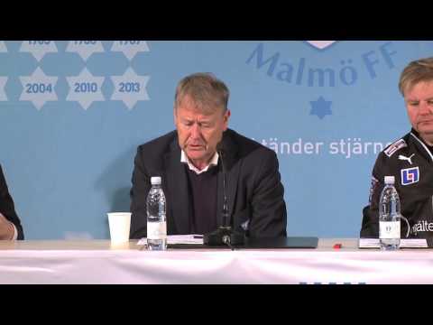 MFFtv: Presskonferens efter att MFF slagit KFF med 3-0