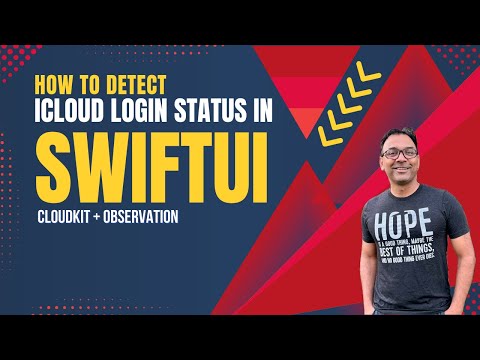 How to Detect iCloud Login Status in SwiftUI (CloudKit + Observation)