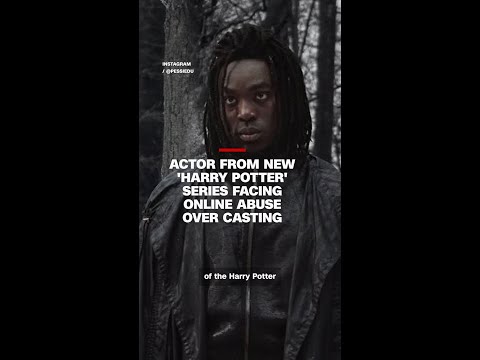 Actor from new 'Harry Potter' series facing online abuse over casting