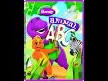 Opening To Barney Animal ABC S 2008 DVD