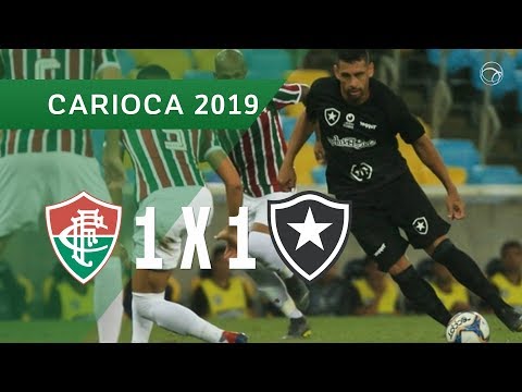 FLUMINENSE 1 X 1 BOTAFOGO - GOLS - 17/03 - CAMPEONATO CARIOCA 2019