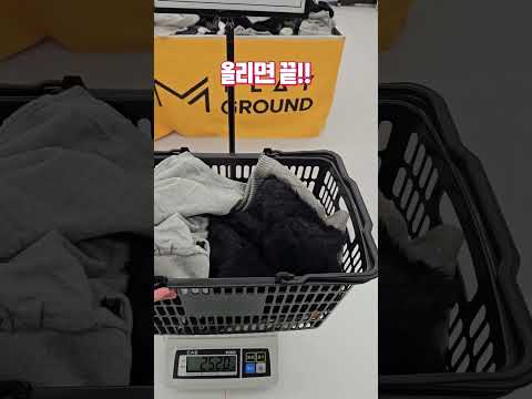 1kg 3만원! 무게로 옷 사는 곳 수원에!