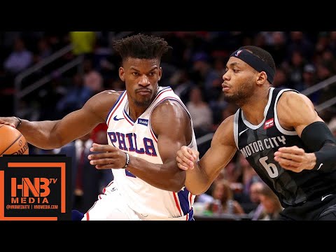 Philadelphia Sixers vs Detroit Pistons Full Game Highlights | 12.07.2018, NBA Season