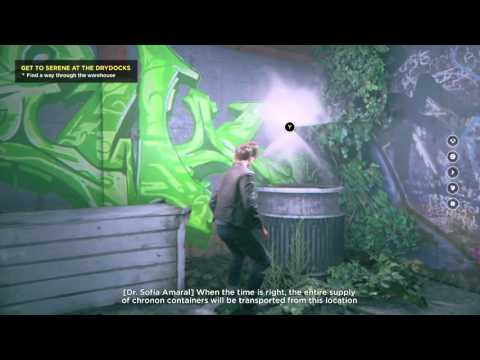 Quantum Break playthrough pt8 - Exploring the Docks/One FUN Bug!