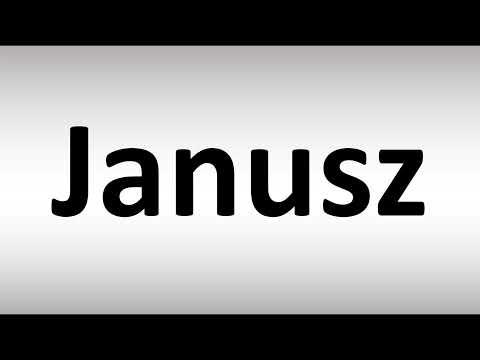How to Pronounce Janusz