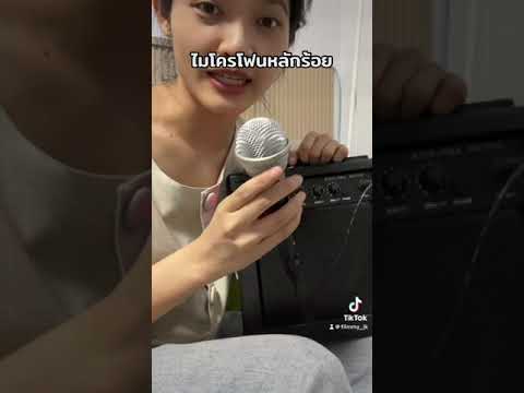 ไมโครโฟนหลักร้อย #ไมโครโฟน #microphone
