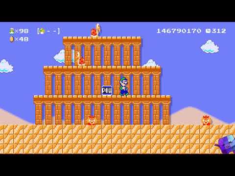 Super Mario Maker 2 🔧 Endless Challenge 5209 - 5216