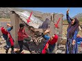 Destruction and ruins: nomadic man and building a new house from ruins