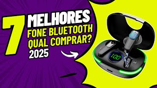 Top 7 FONES BLUETOOTH SEM FIO para COMPRAR em 2025 | Qual Melhor Philips, JBL ou Lenovo?