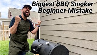 BBQ Smoker Beginner Biggest Mistakes Series 1| Smoker Mistakes To Avoid!