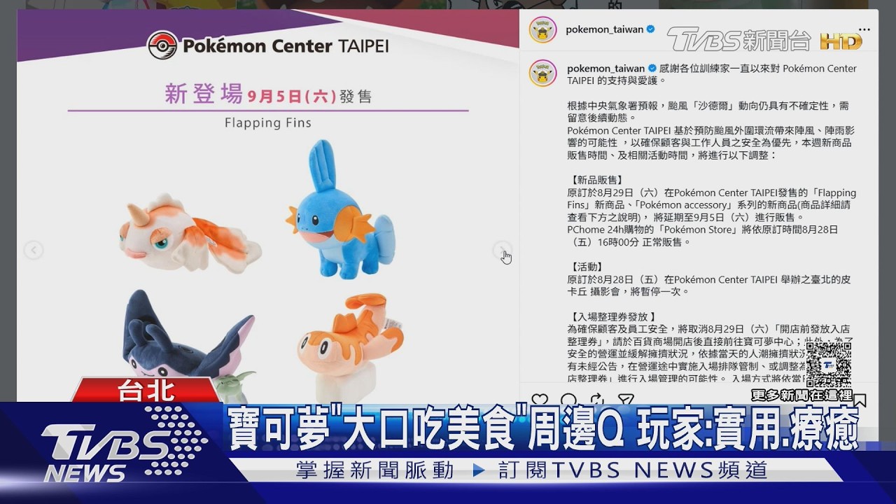 影音/超萌「一對鼠」可磁吸!寶可夢中心新品療癒爆棚 粉絲搶翻