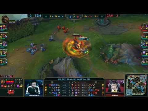 TSM vs GAM - Game 3 Highlights - MSI 2017 - Team Solo Mid vs Gigabyte Marines