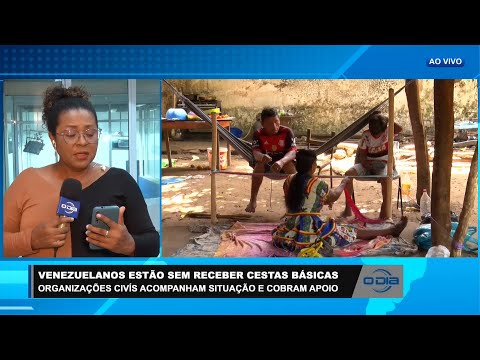 Venezuelanos estão sem receber cestas básicas e organizações acompanham situação 01 03 2023