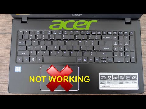 Acer Aspire ES 15 Mouse pad not working