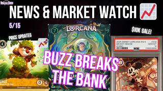 Iconic Buzz Lightyear To INFINITY?!  (Lorcana MARKET WATCH & NEWS) - Ep. 231 5/15