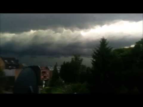 Unwetter in Mönchengladbach 9.06.2014