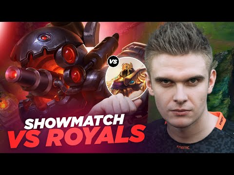 RHOBALAS : SHOWMATCH VS ROYALS - KOG'MAW VS AZIR | LOL FR