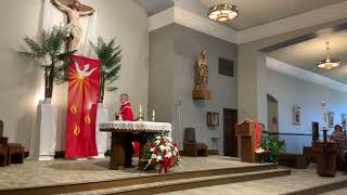 Saturday, May 18, 2024 -- Vigil Mass -- Pentecost Sunday