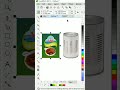 How To Make Realistic Mockup In Coreldraw Professional Mockup Design Corel Draw Tutorial