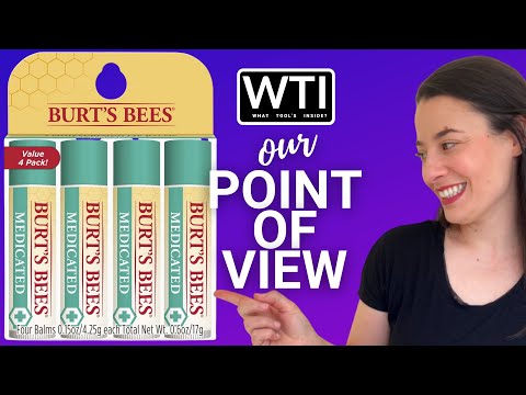 Burt's Bees Medicated Lip Balm - WTI product video review