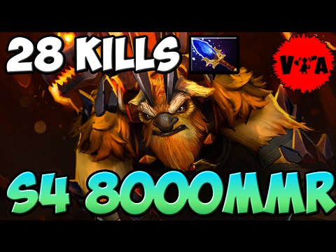Dota 2 - S4 8000 MMR Plays Earthshaker vol #1 - Ranked Match