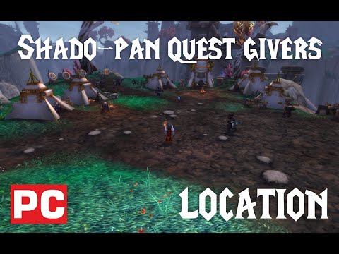 Shado-pan Daily quest givers location