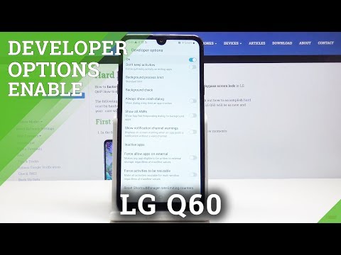 How to Enter Developer Options in LG Q60 – OEM Unlock & USB Debugging