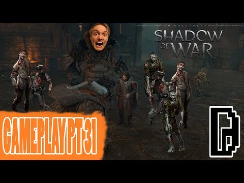 ZOMBIES!!! MIDDLE EARTH SHADOW OF WAR PT 31 GAMEPLAY PLAYTHROUGH WALKTHROUGH GAMING REVIEW