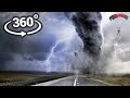 VR 360° Skydiving in a TORNADO!