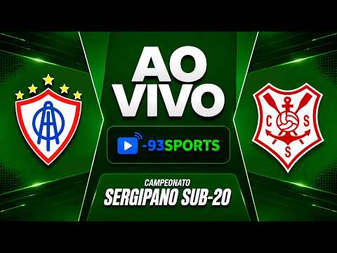 ITABAIANA X SERGIPE- CAMPEONATO SERGIPANO SUB-20  - RODADA 2 #aovivo