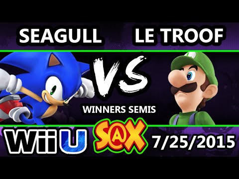 S@X Monthly - NS | Seagull (Sonic) Vs. Oco Le Troof (Bowser) SSB4 WS - Smash Wii U - Smash 4