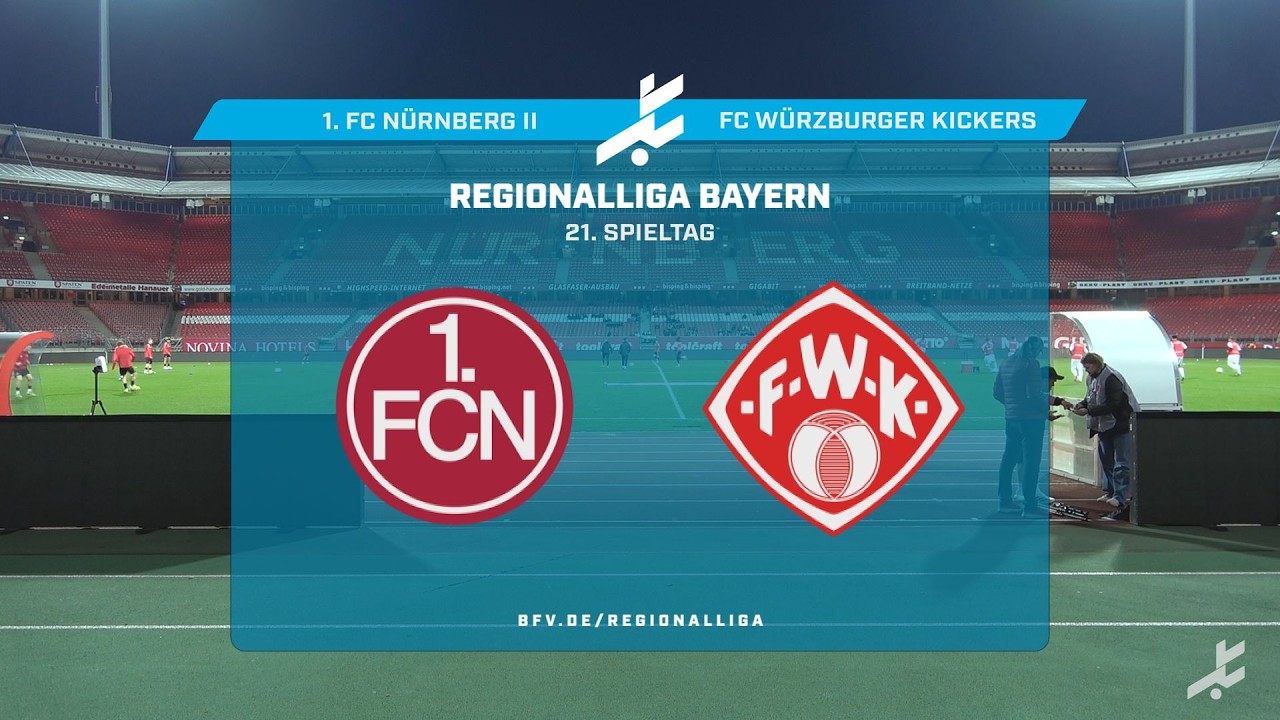 1.  Nürnberg II vs Würzburger Kickers Highlights