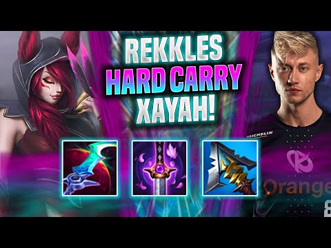 REKKLES HARD CARRY WITH XAYAH! - KC Rekkles Plays Xayah ADC vs Miss Fortune! | Season 2022