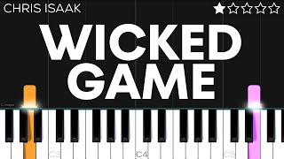 Chris Isaak - Wicked Game | EASY Piano Tutorial