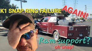 Ram Aisin K1 Snap Ring failure AGAIN! The Process and Ram Support tips