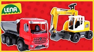LENA® WORXX Kipper und Bagger vom Spielzeugtester geprüft
