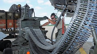 Download lagu 'Feeding' the Monstrously Powerful GAU-8A Avenger • A-10 Ammo Load mp3 Download lagu 'Feeding' the Monstrously Powerful GAU-8A Avenger • A-10 Ammo Load mp3