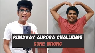 Download lagu Runaway Aurora challenge gone wrong #shorts mp3