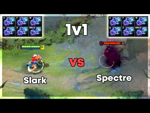 Slark vs Spectre with 6x Moonshard | Level 30 Dota 2 1v1 | Who Will Win?
