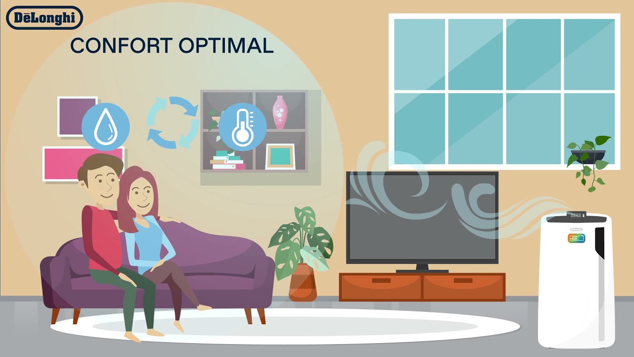 De'Longhi Climatiseur Pinguino PAC EX 100 Silent (110 m³)