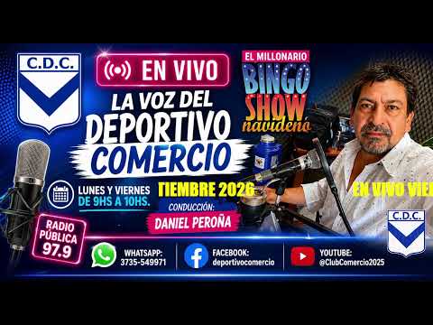 Bingo Show Navideño - CLUB COMERCIO -  Santa Sylvina - Chaco